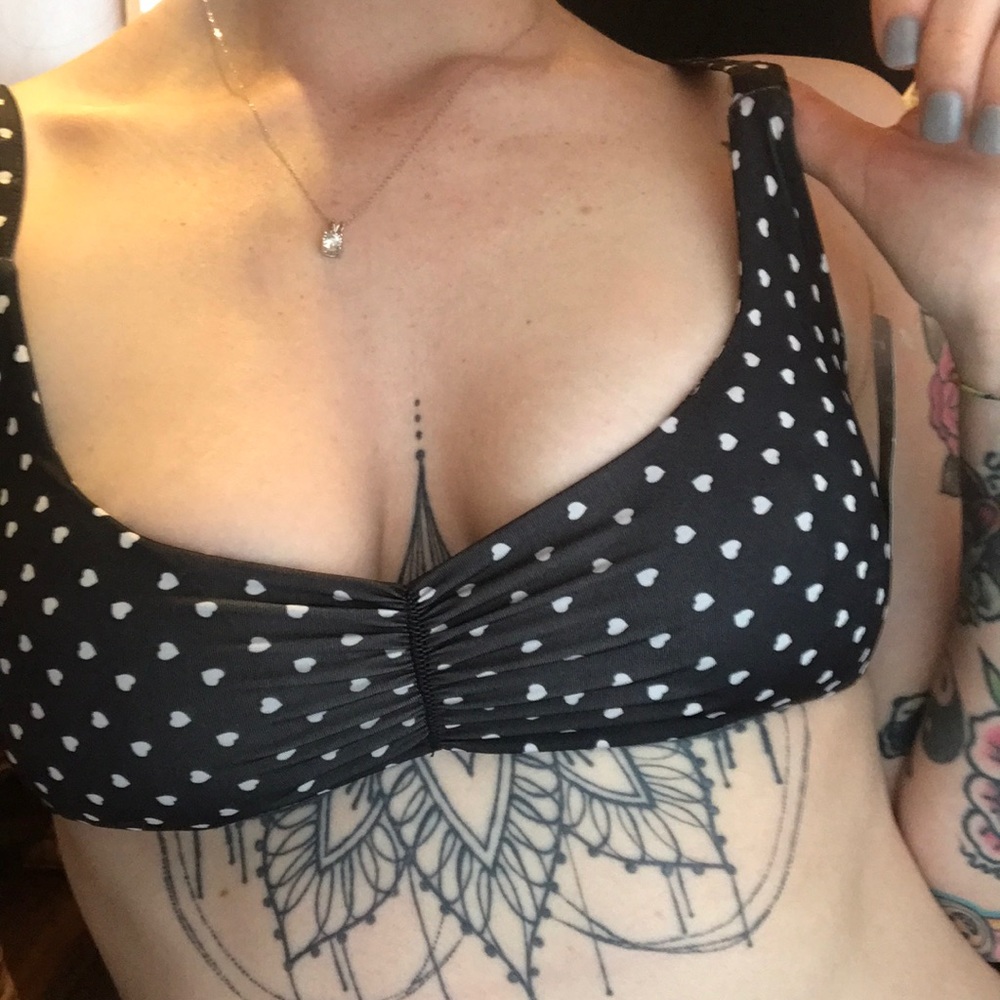 Strappy sports bra